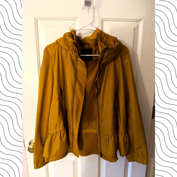 zara waterproof jacket